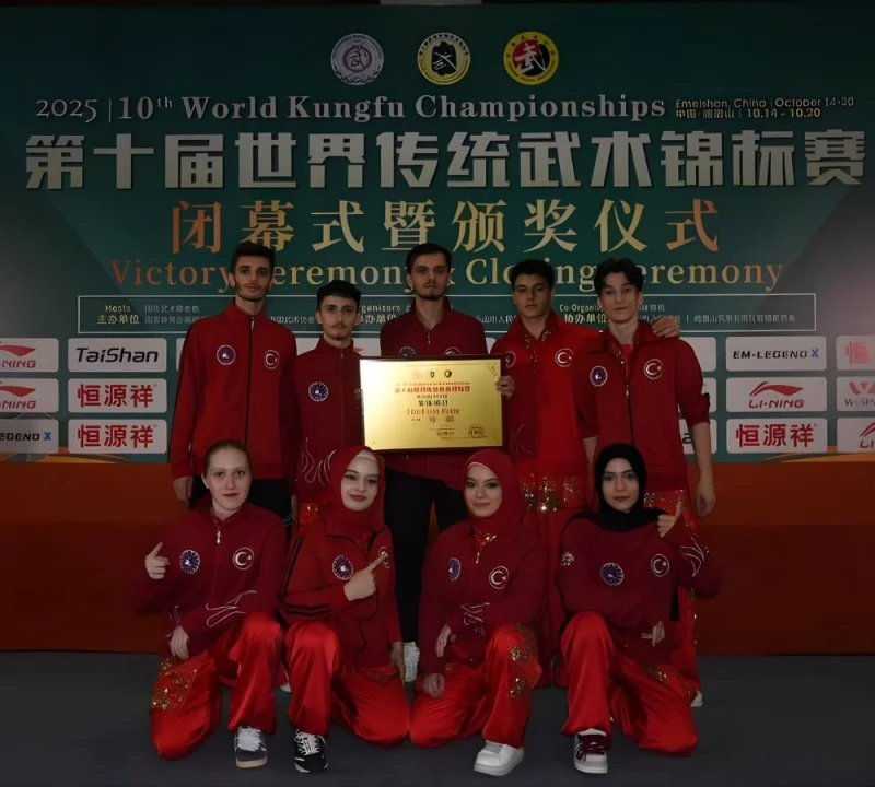 Milli Kung Fu Takımı Çin’de Dünya Şampiyonu Oldu