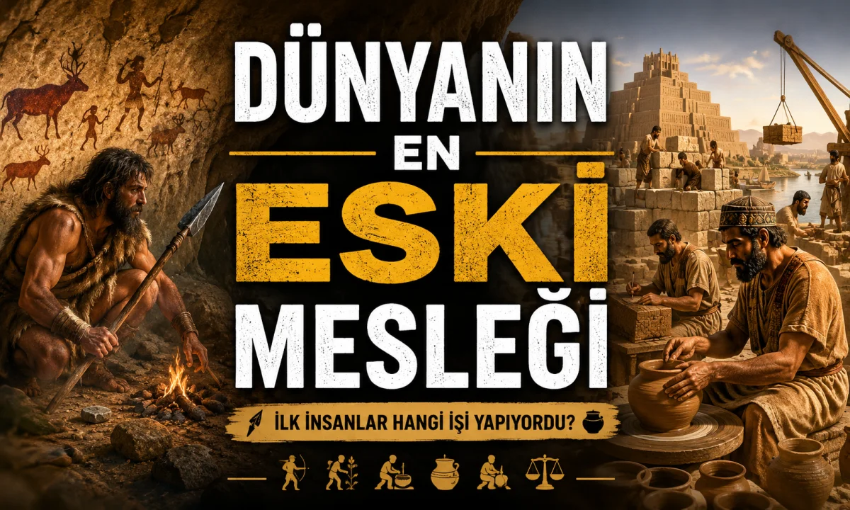 İnsanlık Tarihinin İlk Mesleği